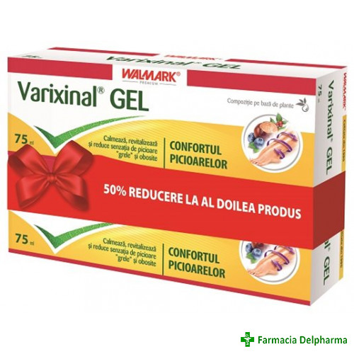 Varixinal gel x 75 ml 1+1 (50%), Walmark